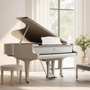An aesthetic piano of Mountain Piano Moving company client.
